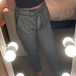 Black and white pants